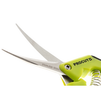 ProCut Pruning Scissors Fine Tip Curved Blade