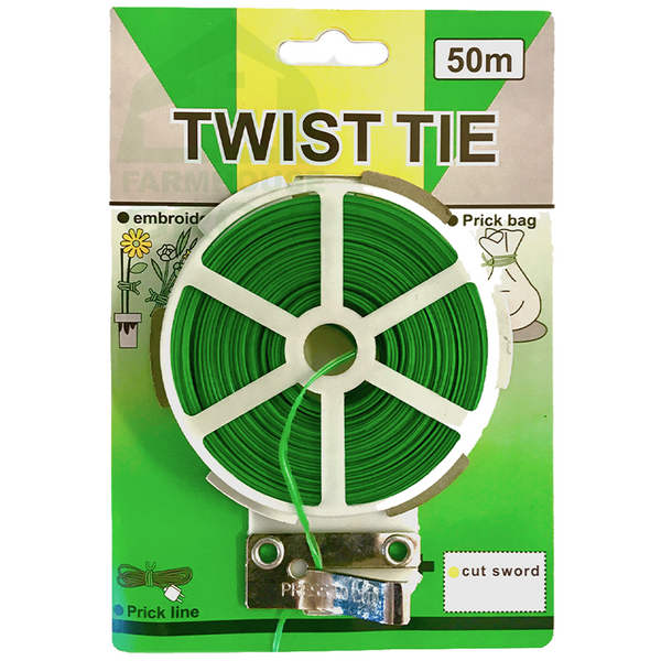 Twist Tie Flexible 50m Garden Wire
